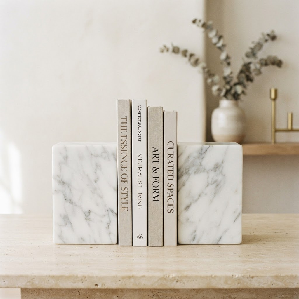 Marble Bookends (Pair)